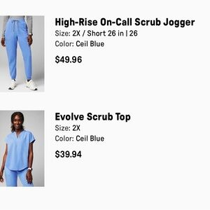 Fabletics scrubs